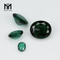 Piedras preciosas de tamaño grande, forma ovalada, 12 x 14, piedra preciosa Nanosital de vidrio