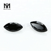 Piedra marquesa suelta de 3,5 x 7 mm cortada a máquina, piedra de espinela negra natural, precio