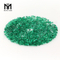 Piedra esmeralda natural de cristal de corte redondo de 1,25 mm y 2 mm