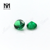 Piedra de gema nano de forma ovalada sintética suelta verde 8 * 10