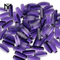 Piedra de cristal púrpura de corte elegante de alta calidad