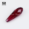 Lágrima 7,5 x 15 mm Venta al por mayor Piedra de vidrio rojo
