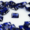 Nano gemas azules de zafiro rectangulares sintéticas resistentes al calor