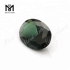 Sintético 10x14mm forma ovalada 152# piedra espinela verde