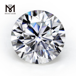 Diamante moissanite de 9,0 mm DEF COLOR de 3 quilates