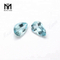 Fábrica de Wuzhou piedras preciosas sueltas 8*12mm pera aguamarina precio de piedra