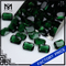 color verde suelto laboratorio creado vidrio gema piedra preciosa