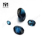 Piedra nanosital azul londres de 10x12 mm de corte ovalado suelto de fundición en cera