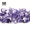 Piedra cz de color de fábrica, piedra preciosa de zirconia cúbica lavanda suelta