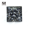 Diamantes sueltos hechos por el hombre Square Princess Gray Moissanite Stone