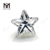 Venta al por mayor de piedras preciosas moissanites de 1 quilate con corte de estrella de cinco puntas y forma elegante