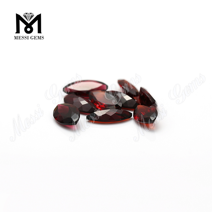 Marquesa de Mozambique, piedras granate rojas sueltas reales, precio natural