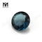 Piedras de cristal facetado esmeralda azul para joyería.