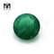 Piedra de ágata verde oscuro de forma redonda de 8 mm