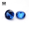 venta al por mayor de forma redonda 119 # piedra preciosa de espinela azul sintética de 10 mm