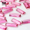 venta al por mayor piedra de cristal de baguette de zafiro rosa de 8x24 mm
