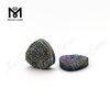 piedras druzy de ágata grande piedras preciosas druzy en forma de trillón