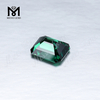 Diamante de moissanita verde Precio de fábrica Piedras preciosas sueltas Octágono Corte esmeralda