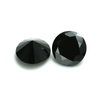 Diamante moissanite de tamaño pequeño suelto 1-3 mm precio de moissanite de diamante negro de corte brillante redondo