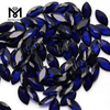 Venta caliente Marquesa corte piedras preciosas sueltas zafiro azul piedras de corindón sintético