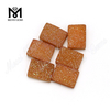 Piedra Druzy chapada en baguette de piedra de ágata de color ámbar al por mayor