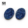 Ágata Druzy Cabujón Chapado Druzy Ágata Forma ovalada Druzy Ágata Cuentas