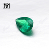 piedra esmeralda columbia suelta sintética de 7x10 mm en forma de pera