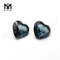 Piedras sueltas naturales de 6x6 mm con corte de corazón, precio de gemas de topacio azul de Londres