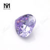 Piedra cz de color de fábrica, piedra preciosa de zirconia cúbica lavanda suelta