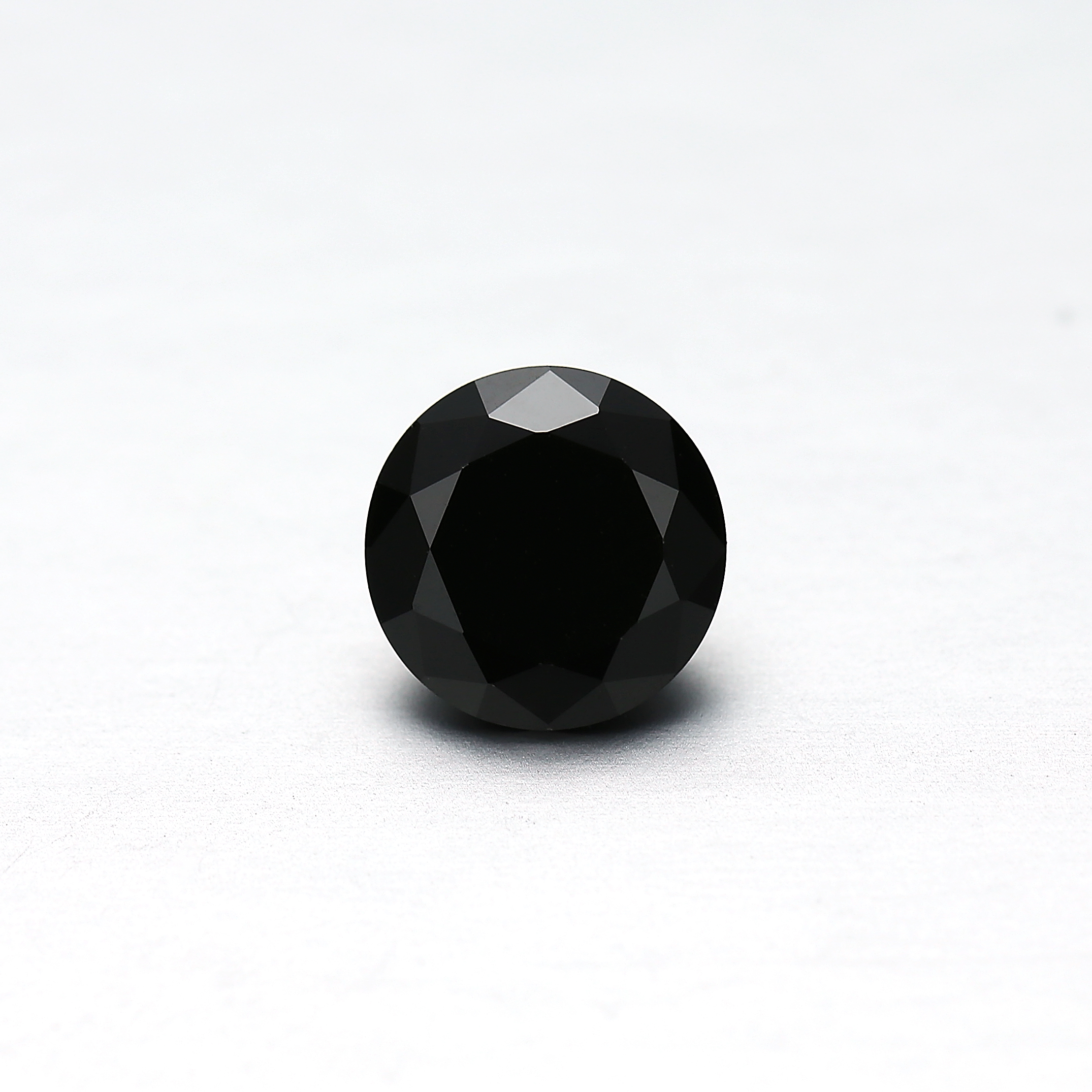 Diamante moissanite de tamaño pequeño suelto 1-3 mm precio de moissanite de diamante negro de corte brillante redondo