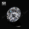 Diamante blanco brillante de 8 mm, moissanita suelta, corte a máquina, color D, diamante moissanita