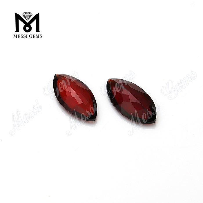 Marquesa de Mozambique, piedras granate rojas sueltas reales, precio natural