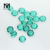 Cuentas de vidrio de color Paraiba de piedras preciosas sueltas de 8,0 mm