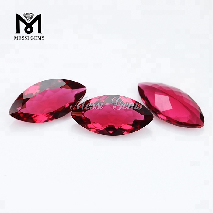 Venta al por mayor de alta calidad Paraiba Color Marquesa Corte 15 x 30 mm Piedra de cristal de piedras preciosas