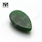 Precio al por mayor en forma de pera 14x24mm piedra de jade verde