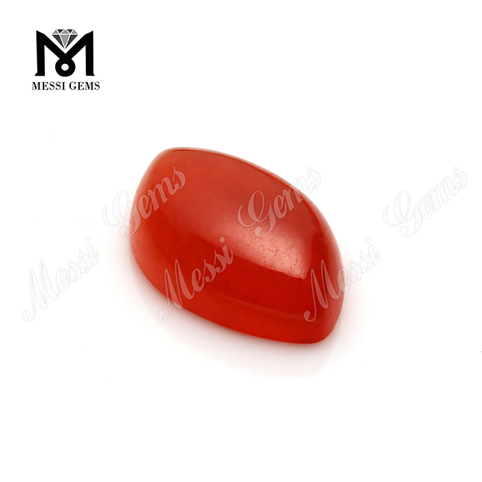 Marquesa corte piedras preciosas naturales cabujón de jade rojo para joyas