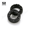 Forma del neumático Druzy Stone Black Druzy Stones Precio al por mayor