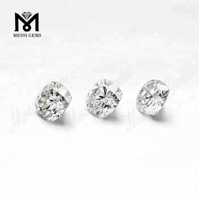 Diamante moissanite redondo blanco sintético Def Precio Wuzhou Factory Messigems