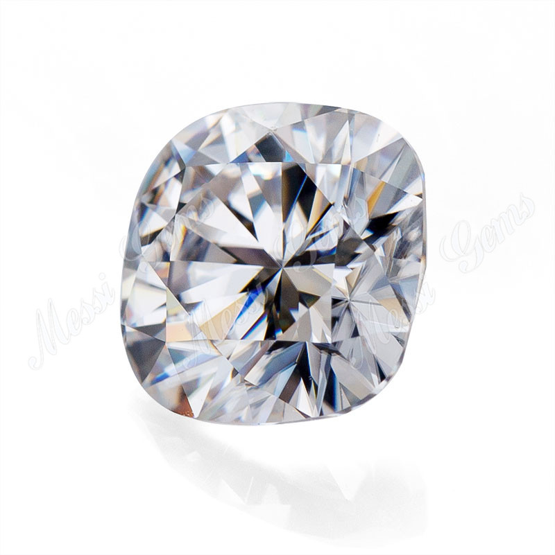 2.5CT Cojín DEF Color blanco Moissanites Stone Moissanite suelto