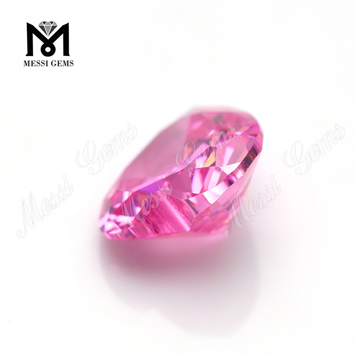 Precio de piedra de zirconia cúbica cortada en forma de corazón de piedras preciosas al por mayor de 5 mm