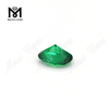 Piedra de gema nano de forma ovalada sintética suelta verde 8 * 10