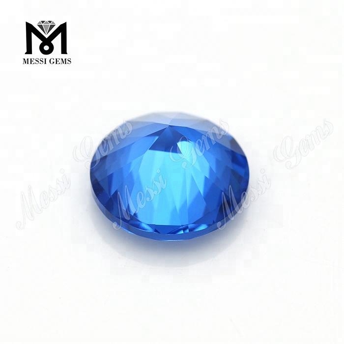 Piedra preciosa sintética azul 10.0mm 119 # piedras de espinela