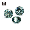 Diamante moissanite suelto, corte de estrella en bruto, piedra de moissanite verde de 12 mm