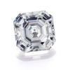Diamante de moissanita de corte Asscher para la fabricación de joyas, precio por quilate, piedra preciosa suelta