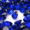 Piedra de espinela de zafiro azul 112 # sintética de corte de corazón de 6x6 mm