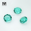 Cuentas de vidrio de color Paraiba de piedras preciosas sueltas de 8,0 mm