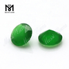 Cuentas de piedras preciosas sueltas de color verde esmeralda redondas de 7,0 mm cortadas a máquina al por mayor para joyería