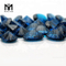 Piedras preciosas ovaladas de corte cóncavo de lujo Murano facetado Piedra de vidrio de gran tamaño
