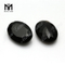 material de piedras preciosas naturales ónix negro facetado ovalado de China