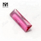 venta al por mayor piedra de cristal de baguette de zafiro rosa de 8x24 mm